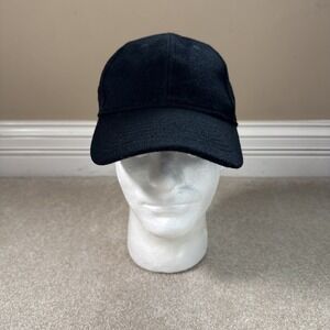 Stefeno Cashmere Cap Hat Baseball Casual Outdoor Fitted Size S/M Black